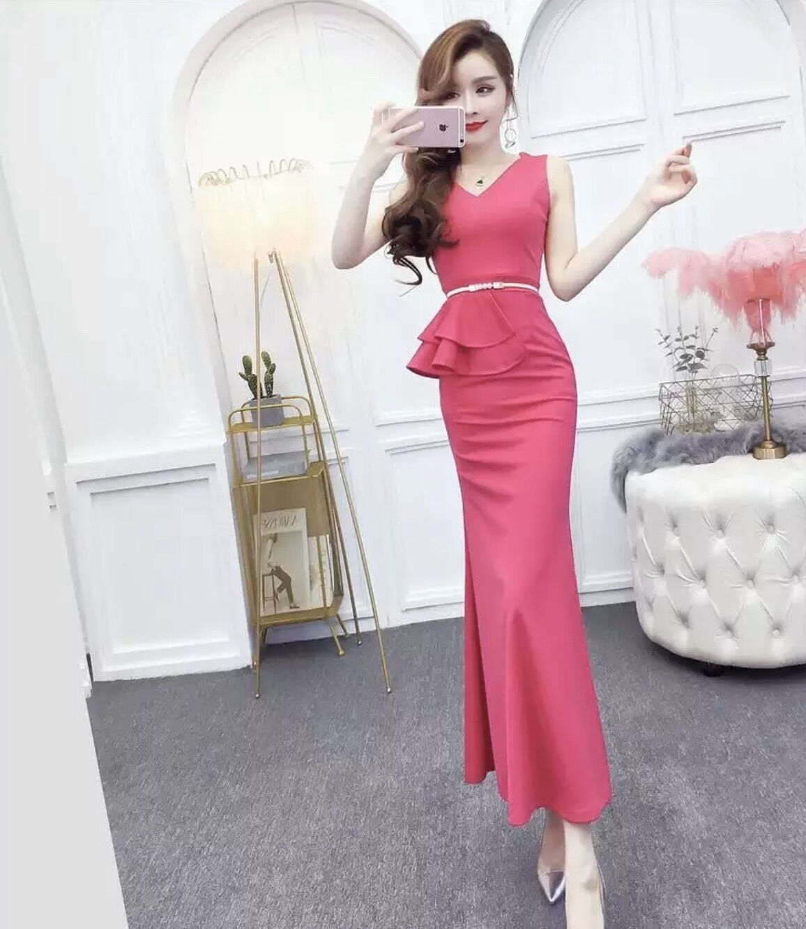 [HCM]ĐẦM DÀI DỰ TIỆC ĐUÔI CÁ TÔN DÁNG