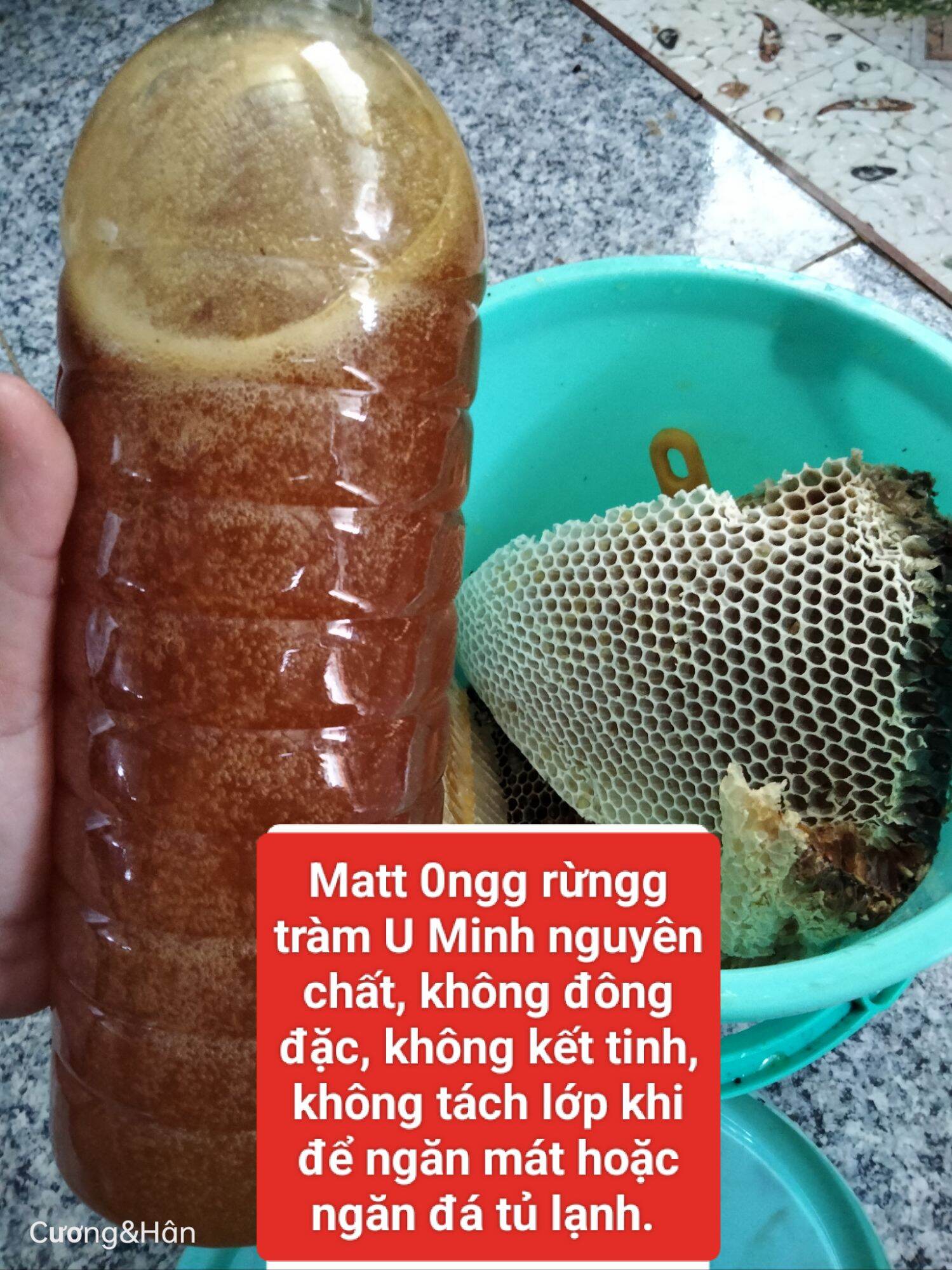 Mật ong rừng tràm U Minh Hạ nguyên chất