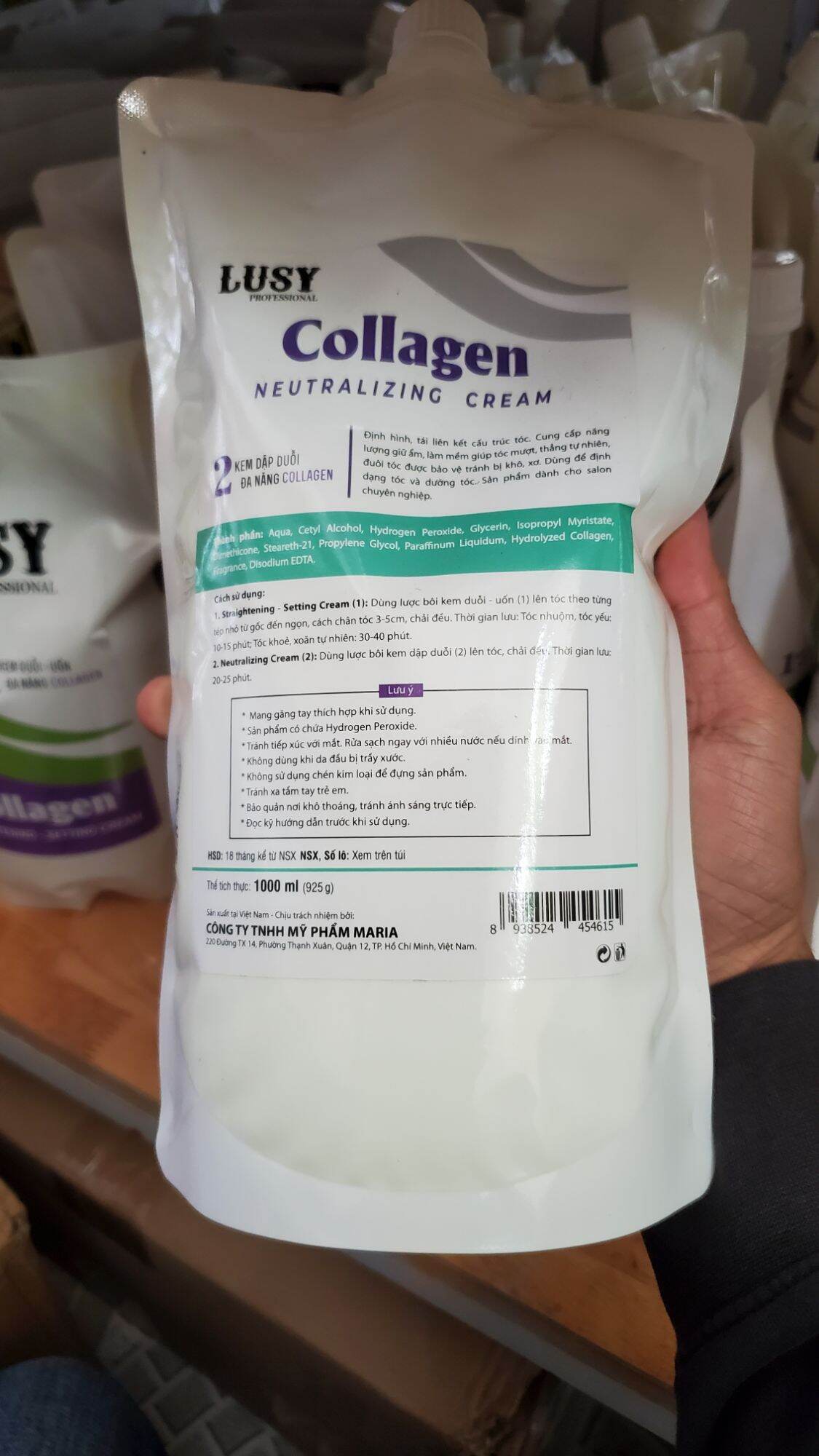 Uốn Duỗi đa năng Collagen LUSY 123 1000ml