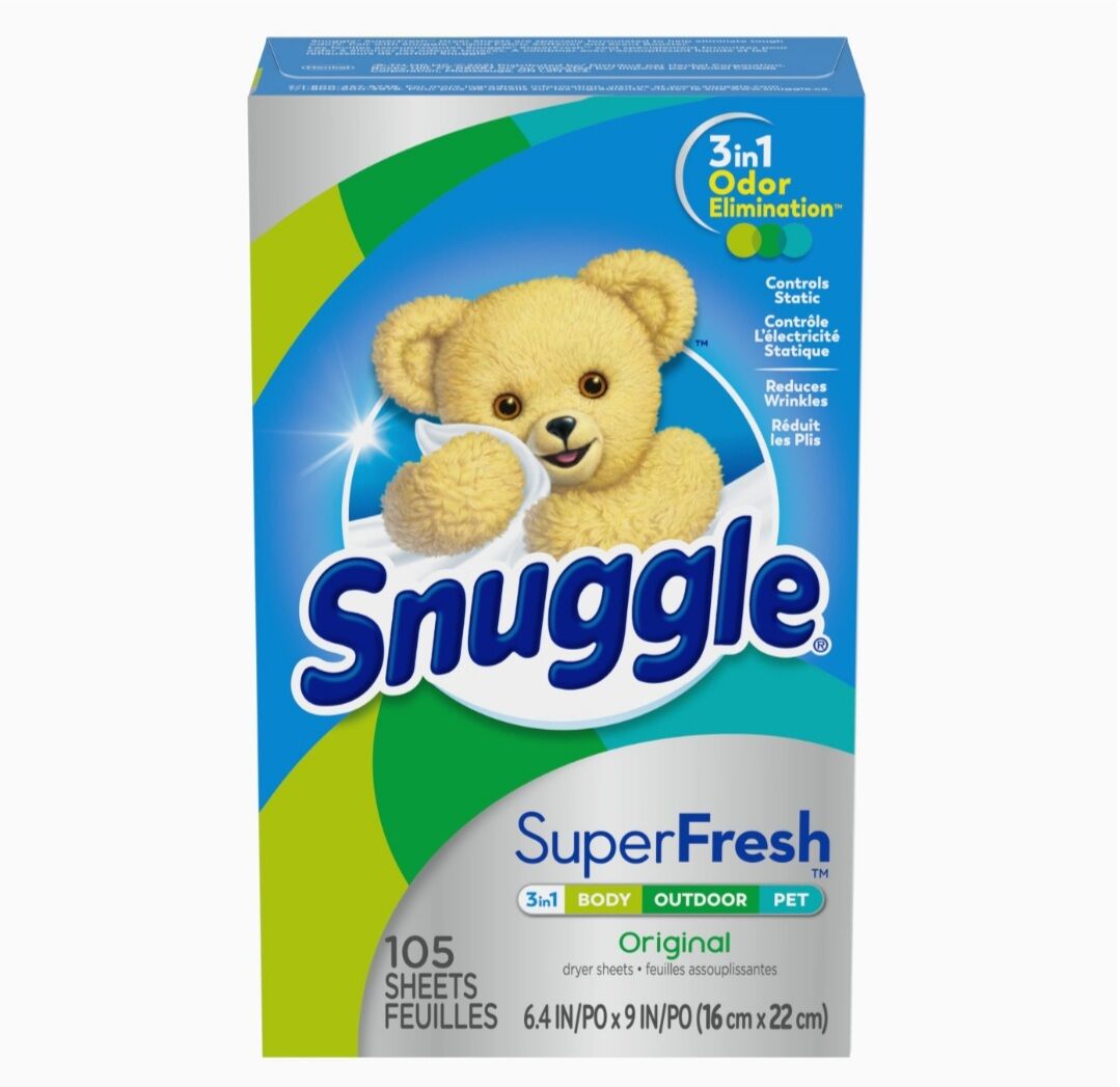 Giấy thơm SNUGGLE PLUS SUPERFRESH ( 105 tờ ) - Hàng Mỹ.