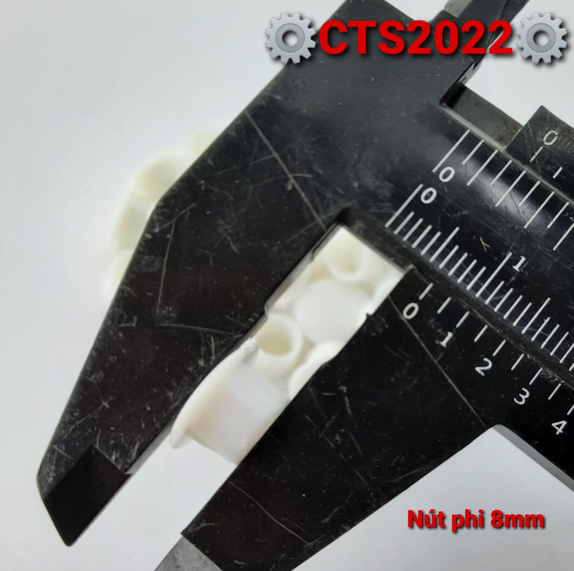 2 Nút nhựa bịt lỗ phi 8mm