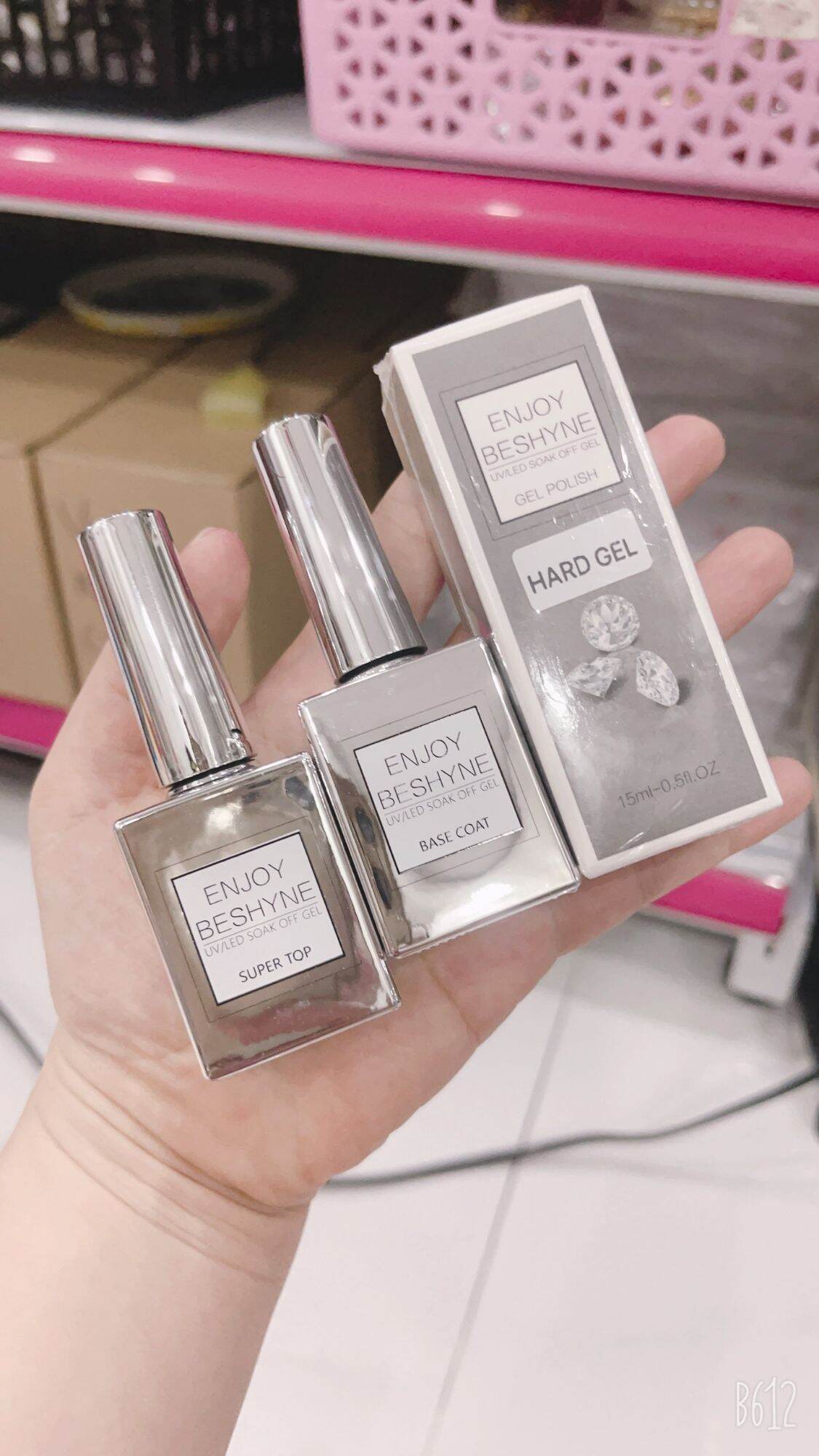 Base Top liên kết, bóng gel & cứng móng Enjoy