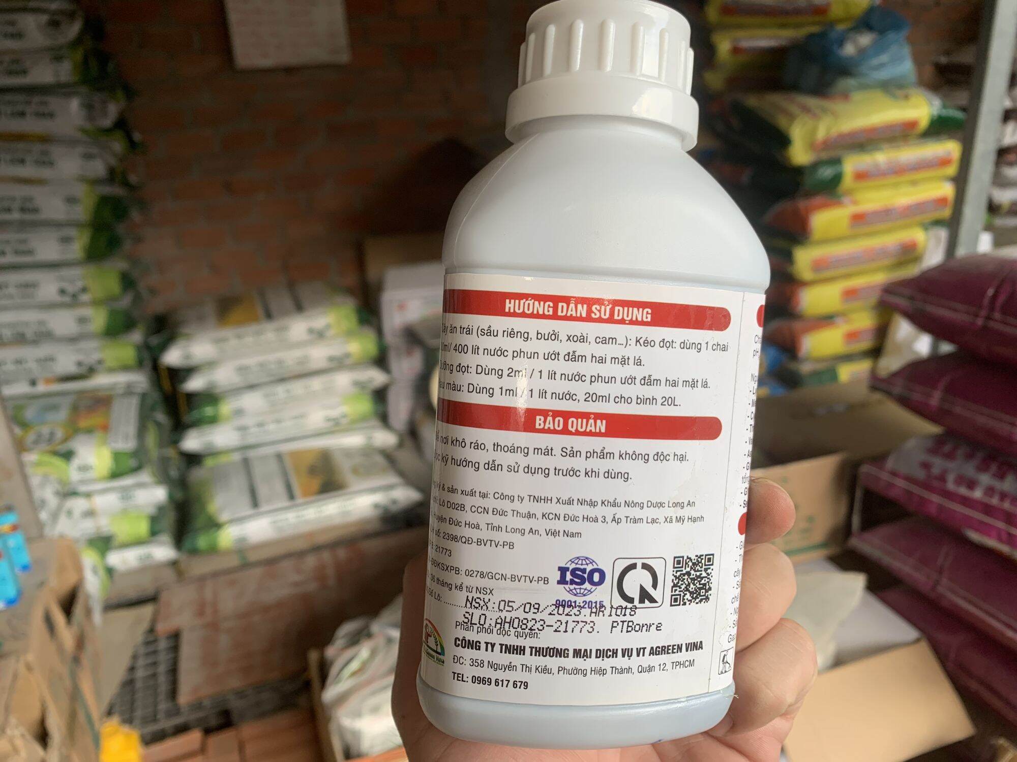 Phân Bón VUA VỌT ĐỌT -Mập Đọt - Dầy Lá - Xánh Lá Chai 500ml