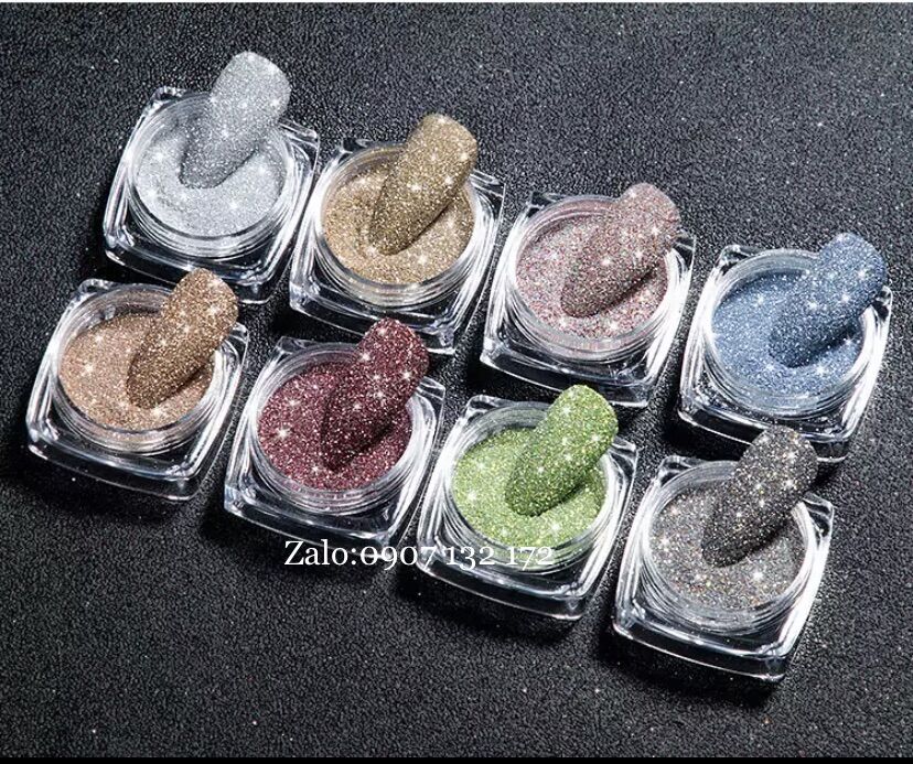 NHŨ KIM TUYẾN RẮC BẮT SÁNG, 8 MÀU LOẠI MỚI, PHỤ KIỆN TRANG TRÍ MÓNG