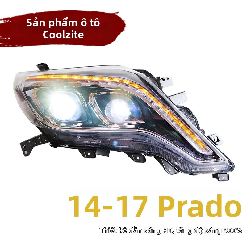 TANLUZE | Prado 2014-2017 Headlight Kit For LED DRL Projector Xenon Giá 23,654,000 Đồng*Miễn phí vận chuyển