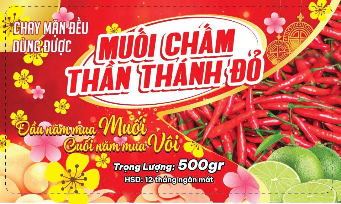 MUỐI CHẤM HẢI SẢN 500g/1kg