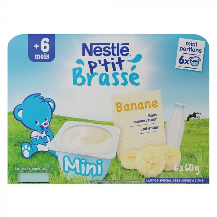 Sữa Chua Nestle cho bé 6 tháng tuổi (6×60g)