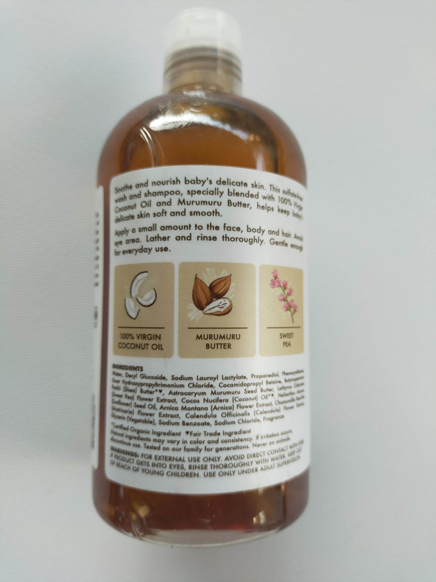 Sữa tắm gội Baby Shea Moisture 384ml