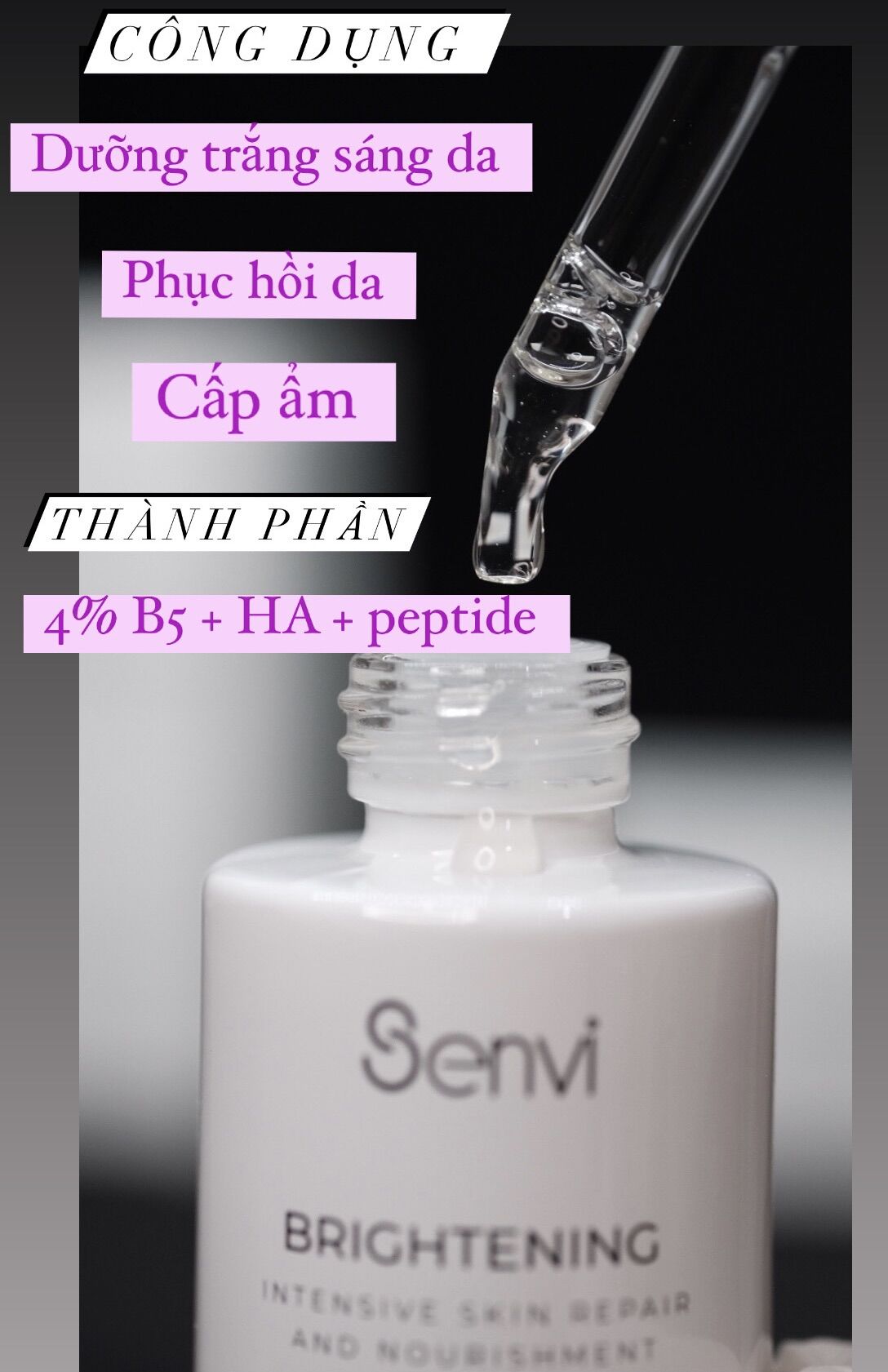 Serum dưỡng senvi
