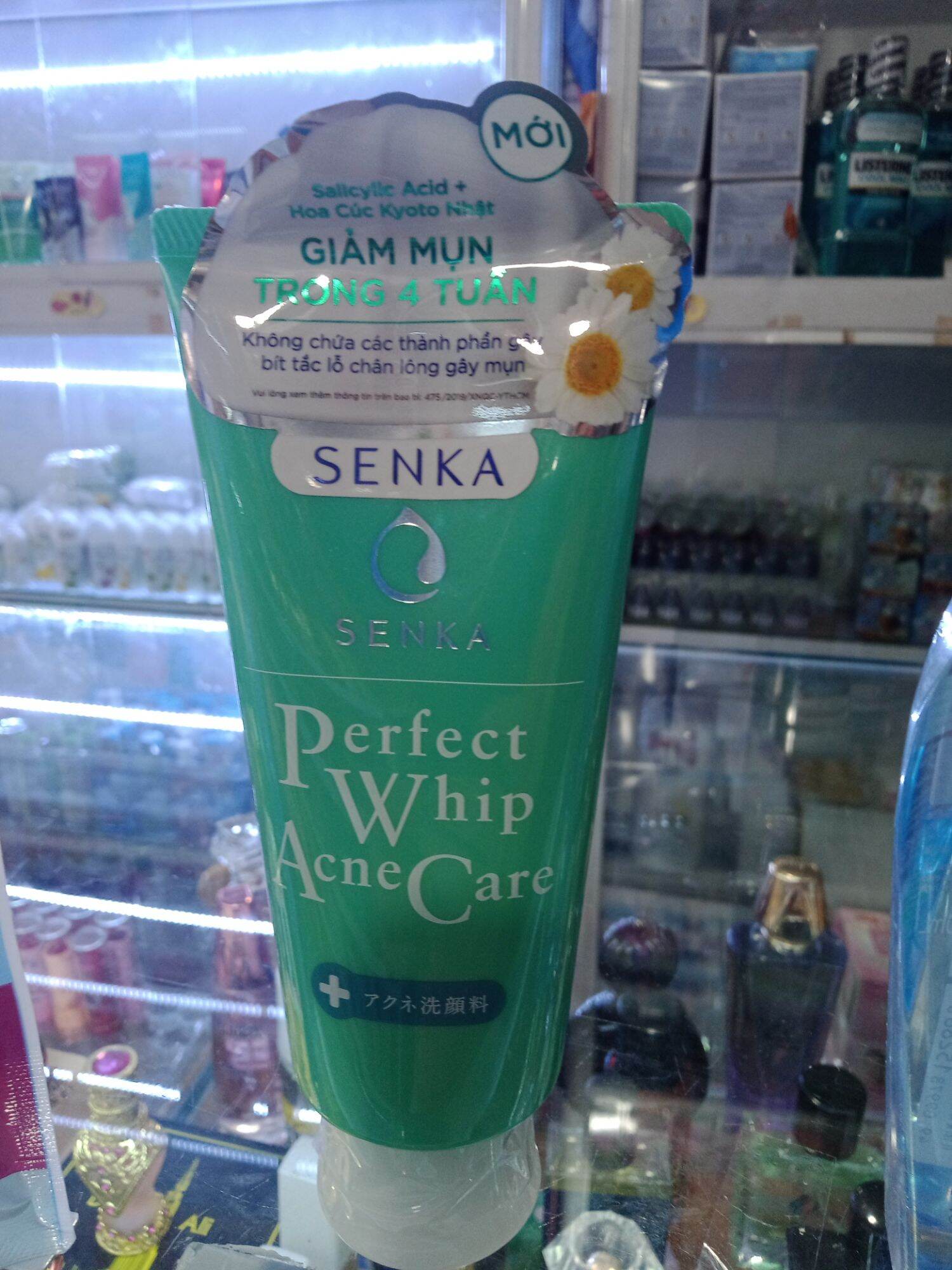 [HCM]Combo Chống Nắng và Sữa Rửa Mặt Senka 100g