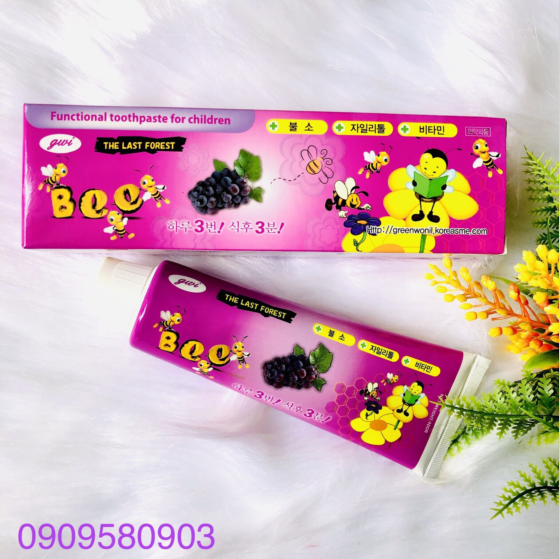 🌙 Kem đánh răng trẻ em hiệu BEE ⭐️