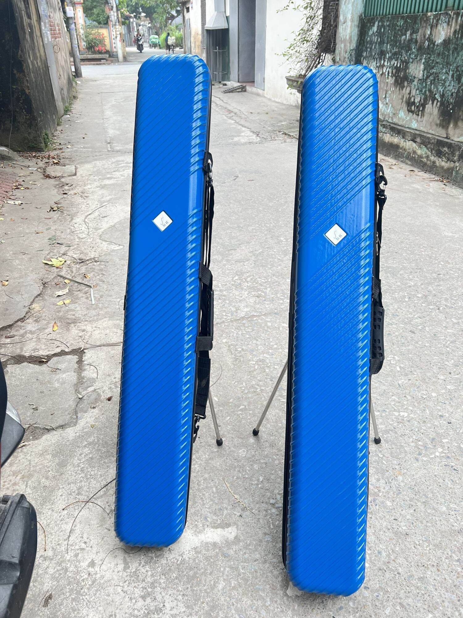 Bao Đựng Cần Câu Cá ABS Cứng  Dài 1m25 Có Chân Chống