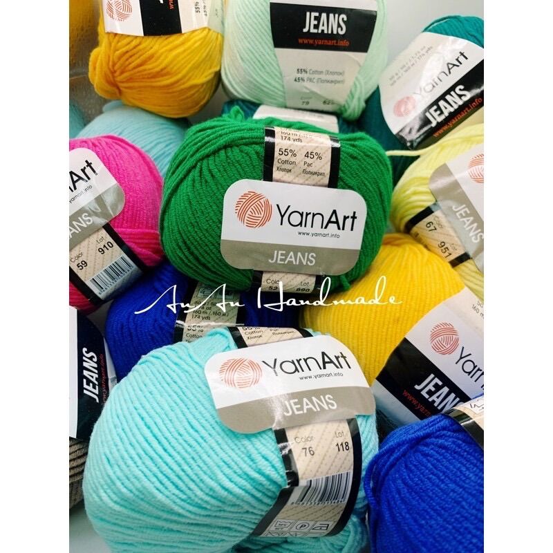 Len yarnart jeans - cuộn 50gr