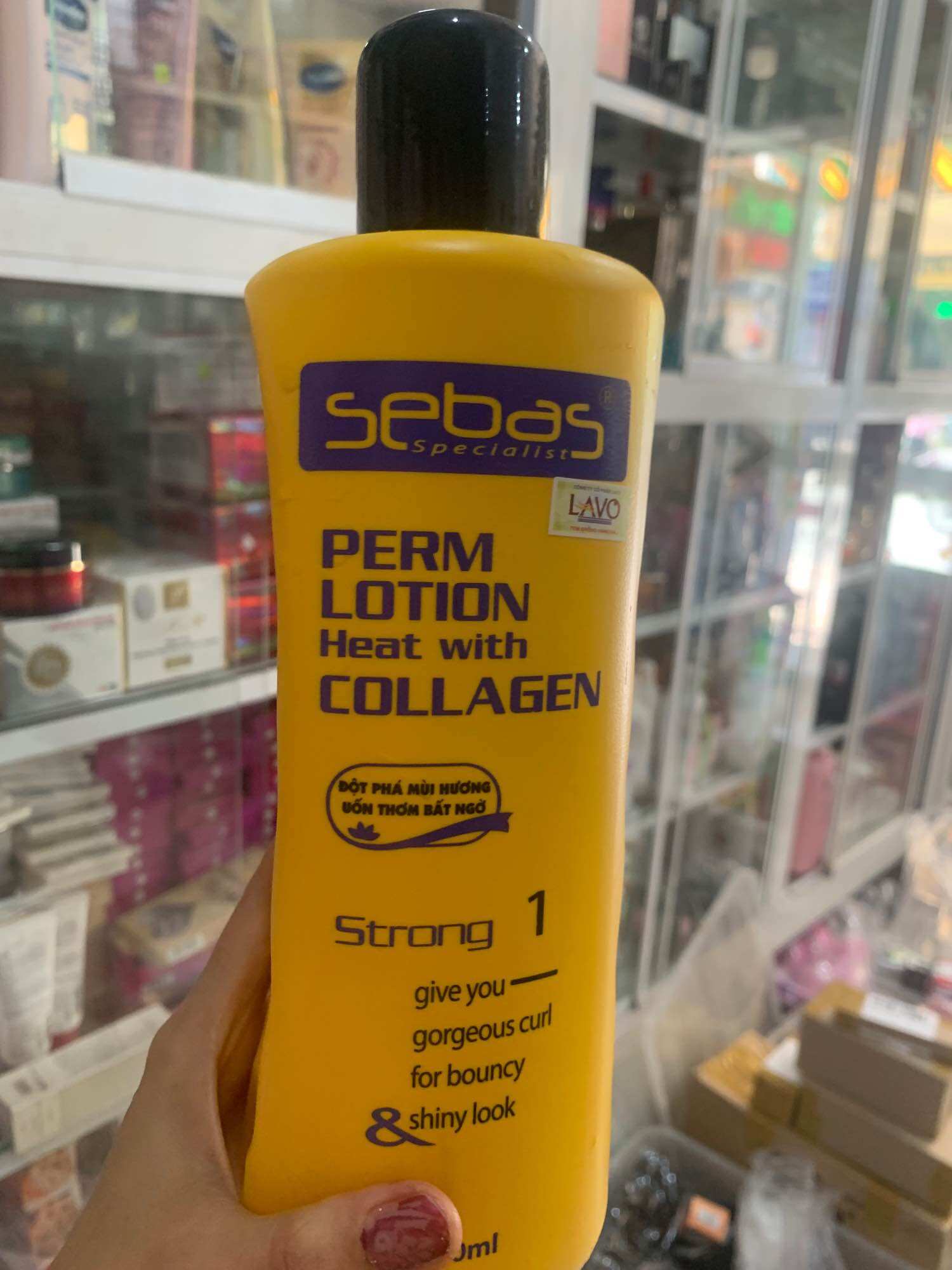 Thuốc Uốn Nóng Sebas, Uốn Setting Sebas 1000ml *2