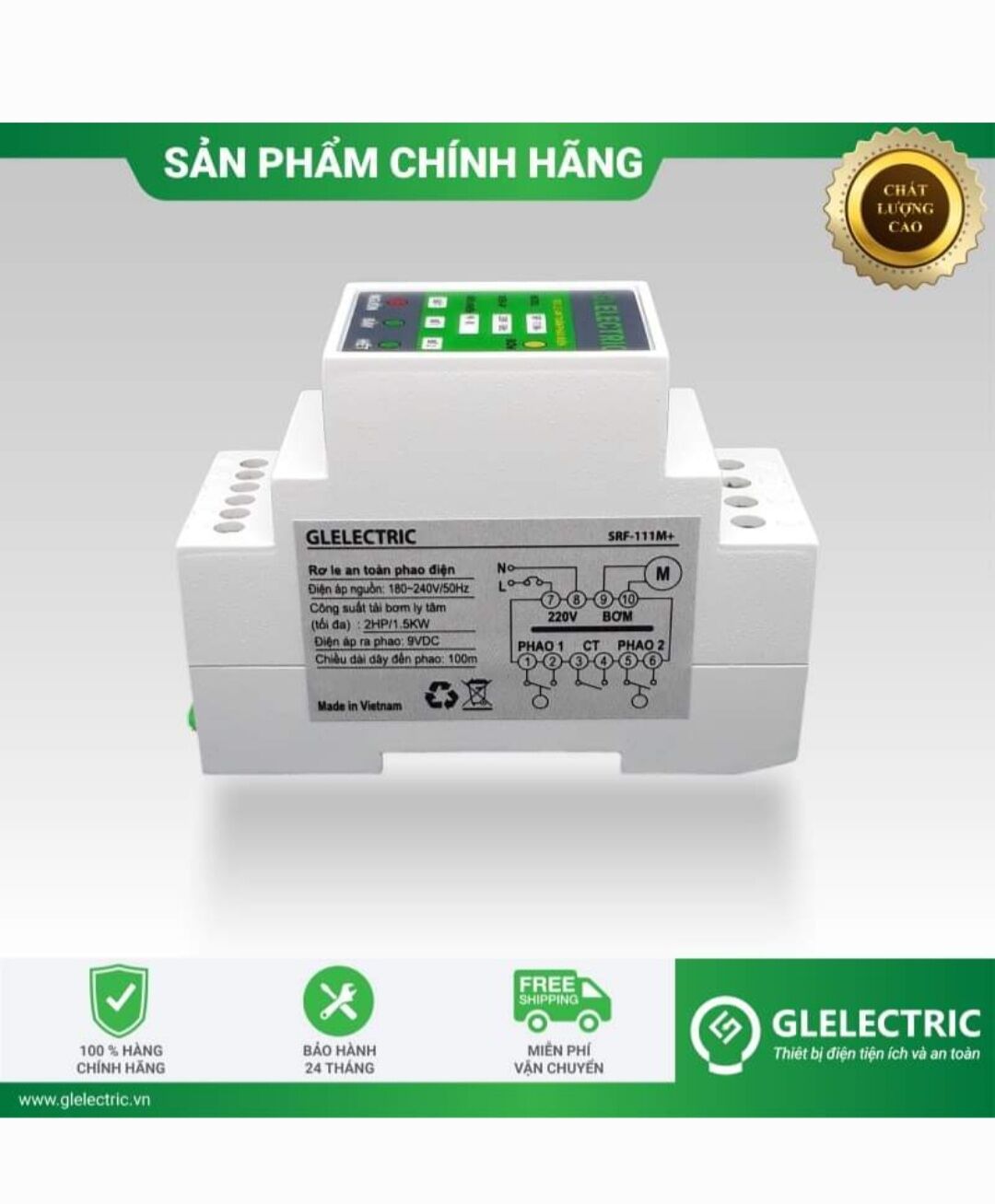 rơle an toàn cho phao điện máy bơm