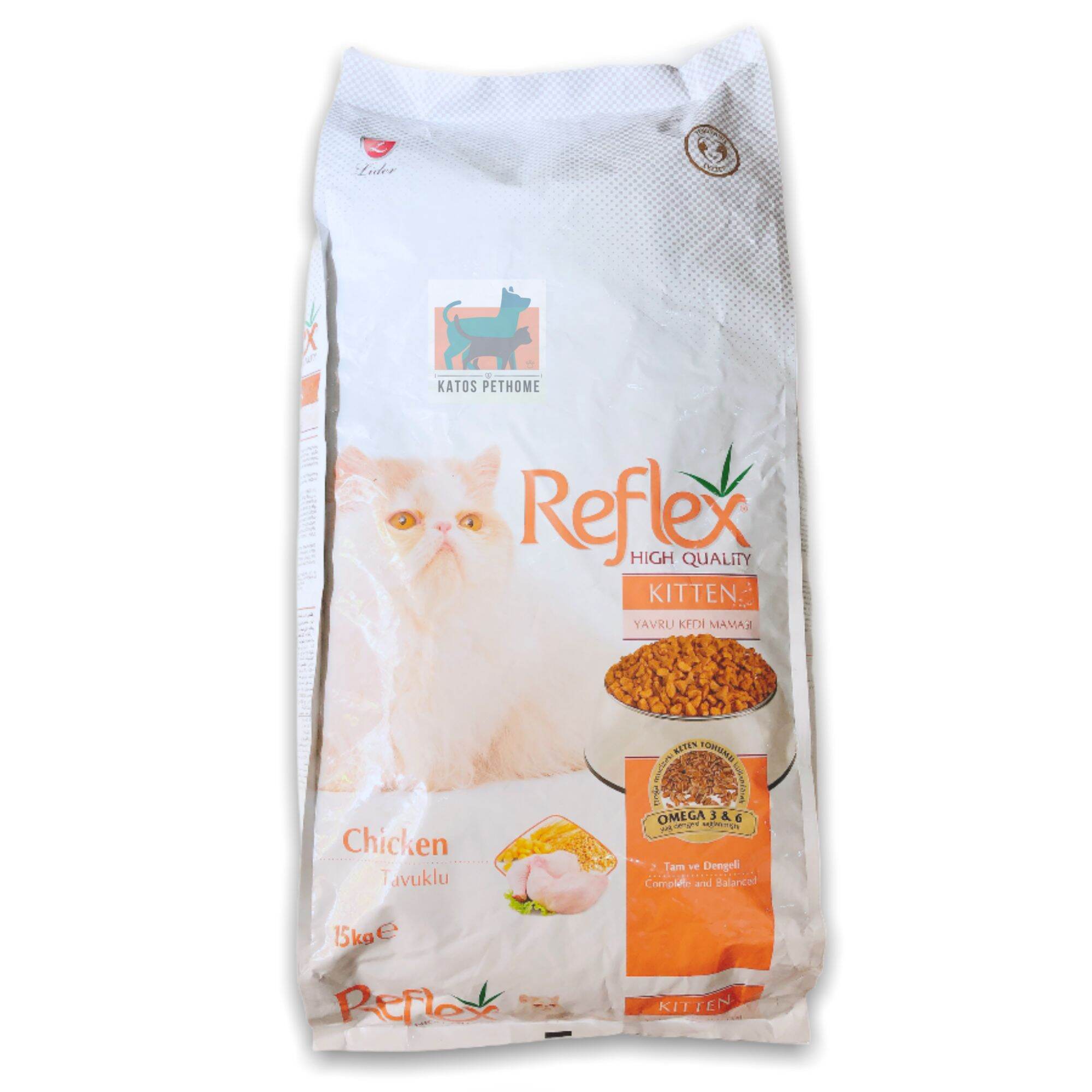 Hạt mèo reflex kitten 15kg