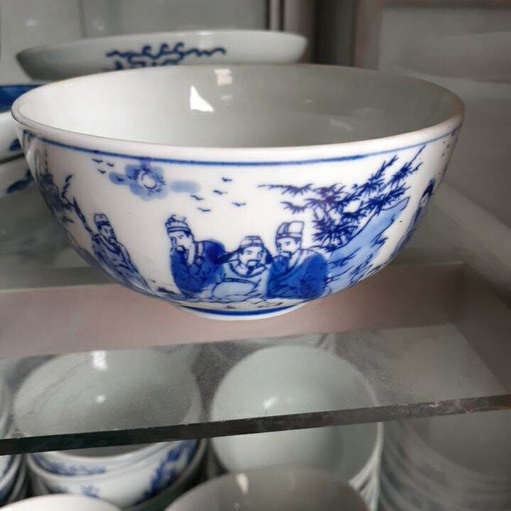 Bộ 10 bát ăn cơm Bát Tràng