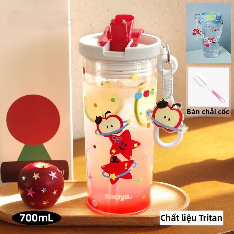 Stylish Portable Cute Straw Cup - 6