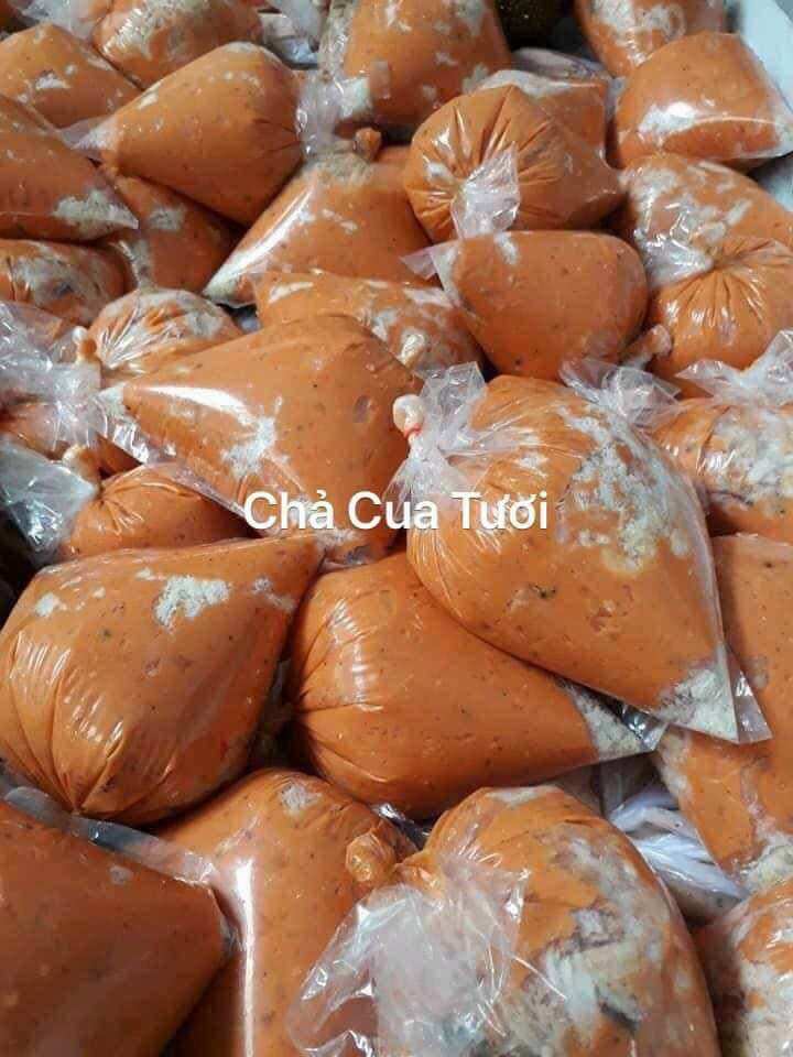 Chả cua sống hộp 500gr (giao hỏa tốc tphcm)