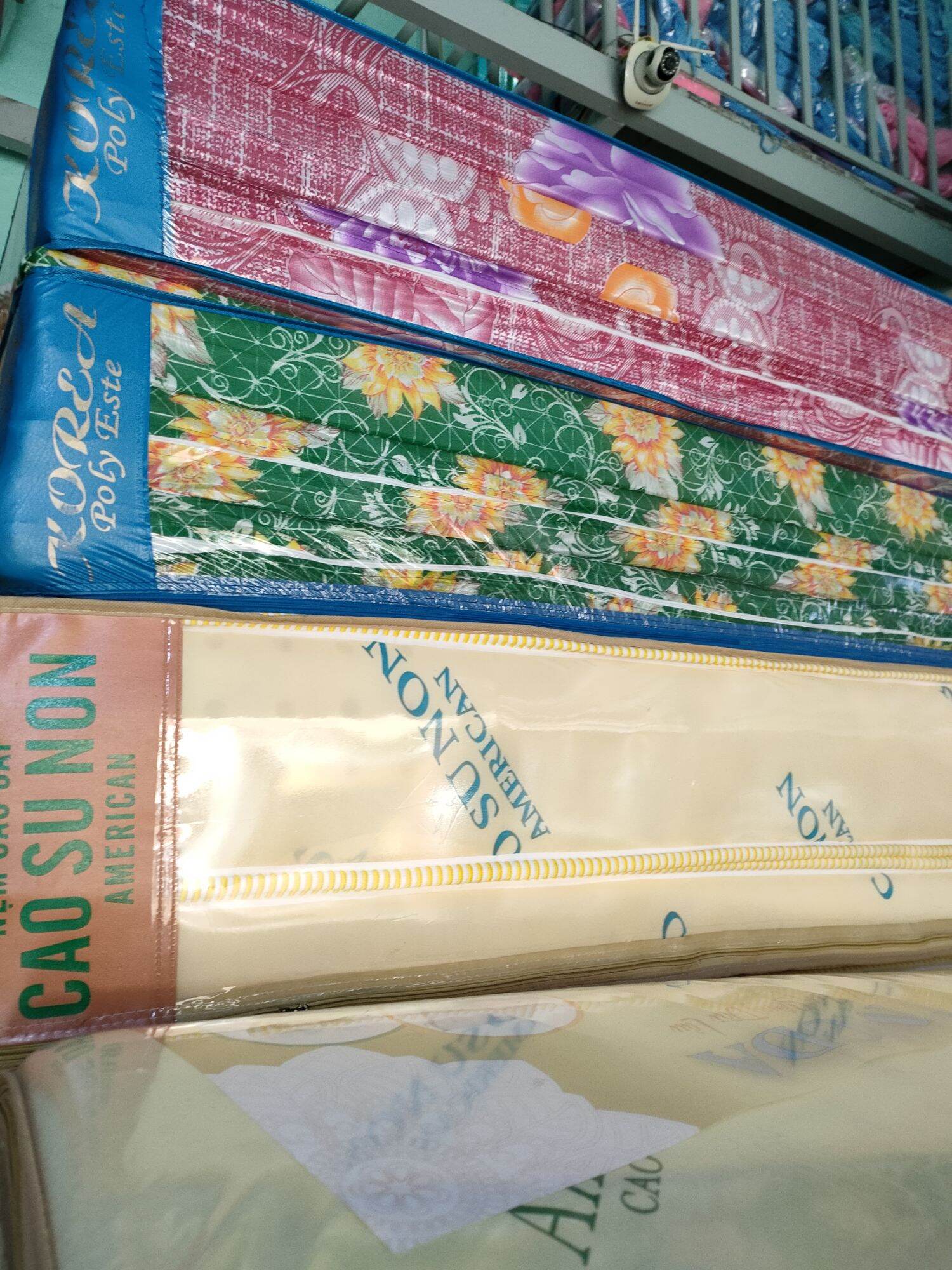 nệm cao su non Gấp 3 american cao 5cm