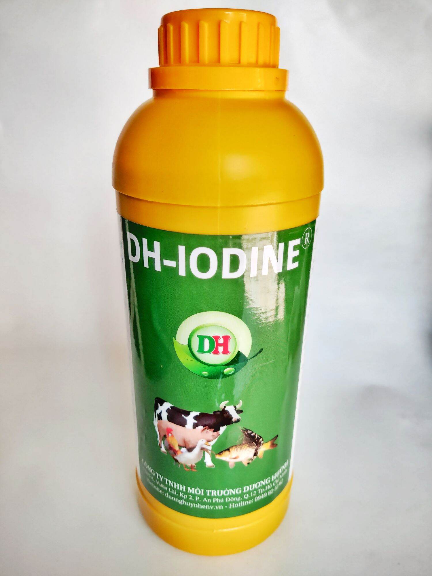 Dung dịch khử trùng DH-IODINE chai 1 lít