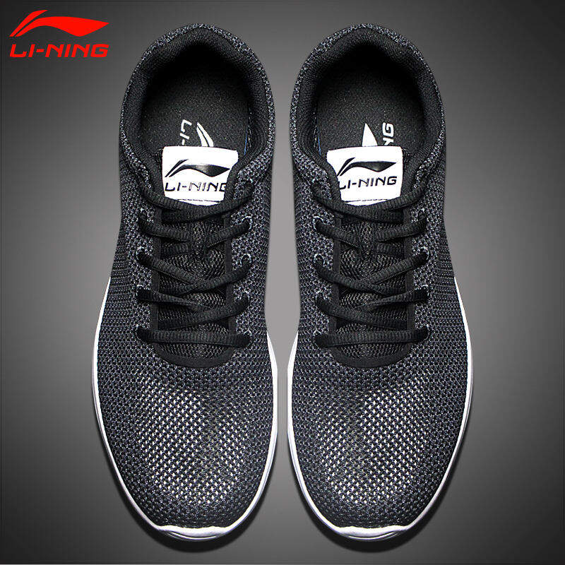 Giày Chạy Bộ Lining Giày Nam Giày Chạy Bộ Siêu Nhẹ Mẫu Mới Giày Thường Ngày Hàng Chính Hãng Mẫu Nam Màu Đen Thoáng Khí Mặt Lưới Giày Thể Thao
