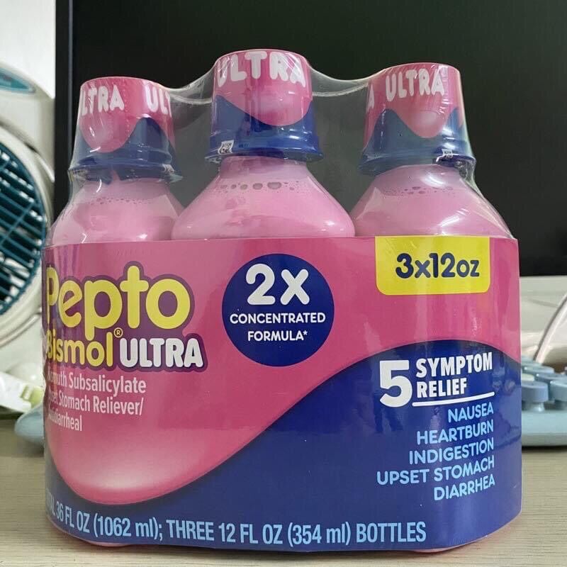 Siro hỗ trợ tiêu hoá Pepto Bismol 354ml của Mỹ