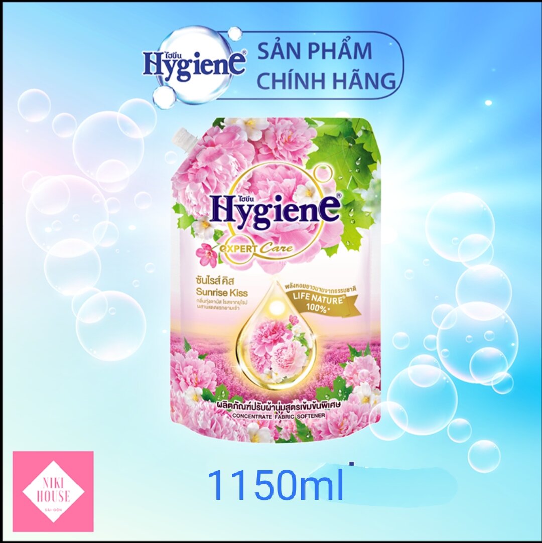 Nước xả vải Đậm Đặc Thái Lan HYGIENE 1150ml-1300ml (túi)