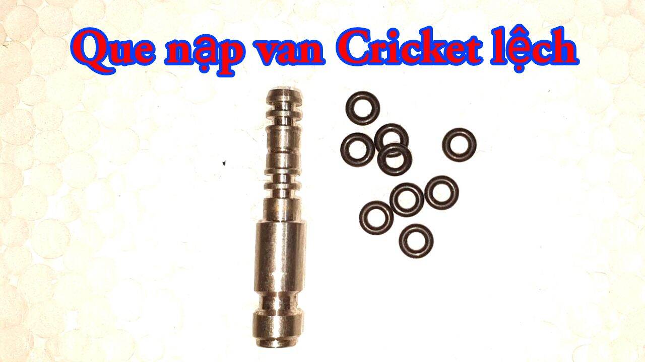 Que nạp van CriCket lệch