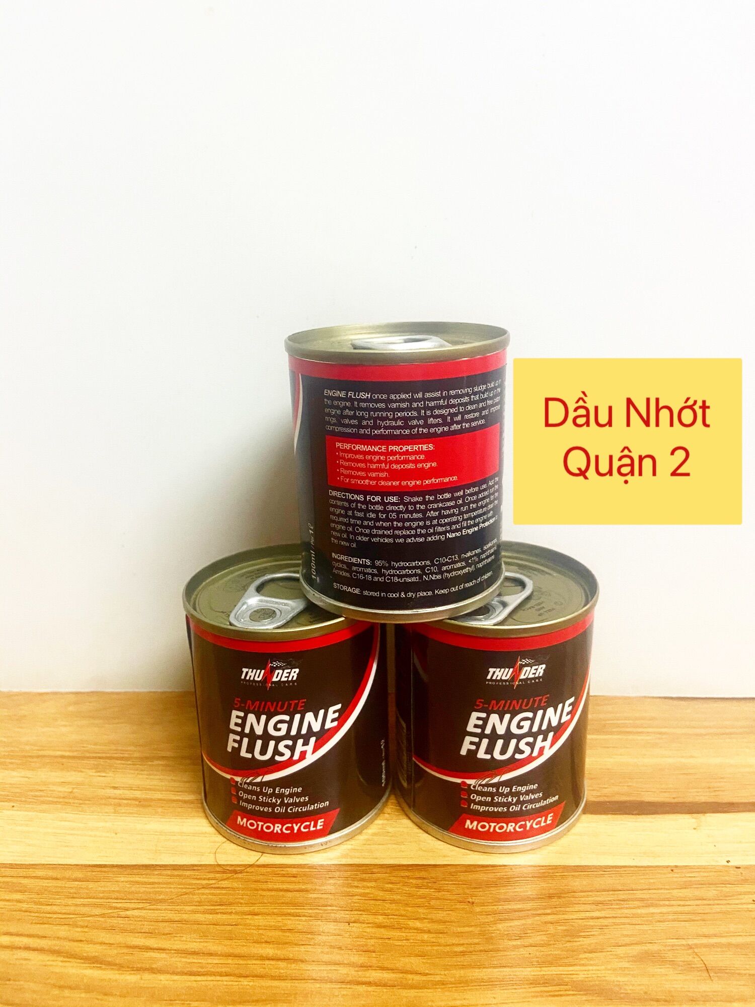 Dung dịch súc rửa động cơ Thunder engine flush - 50ml
