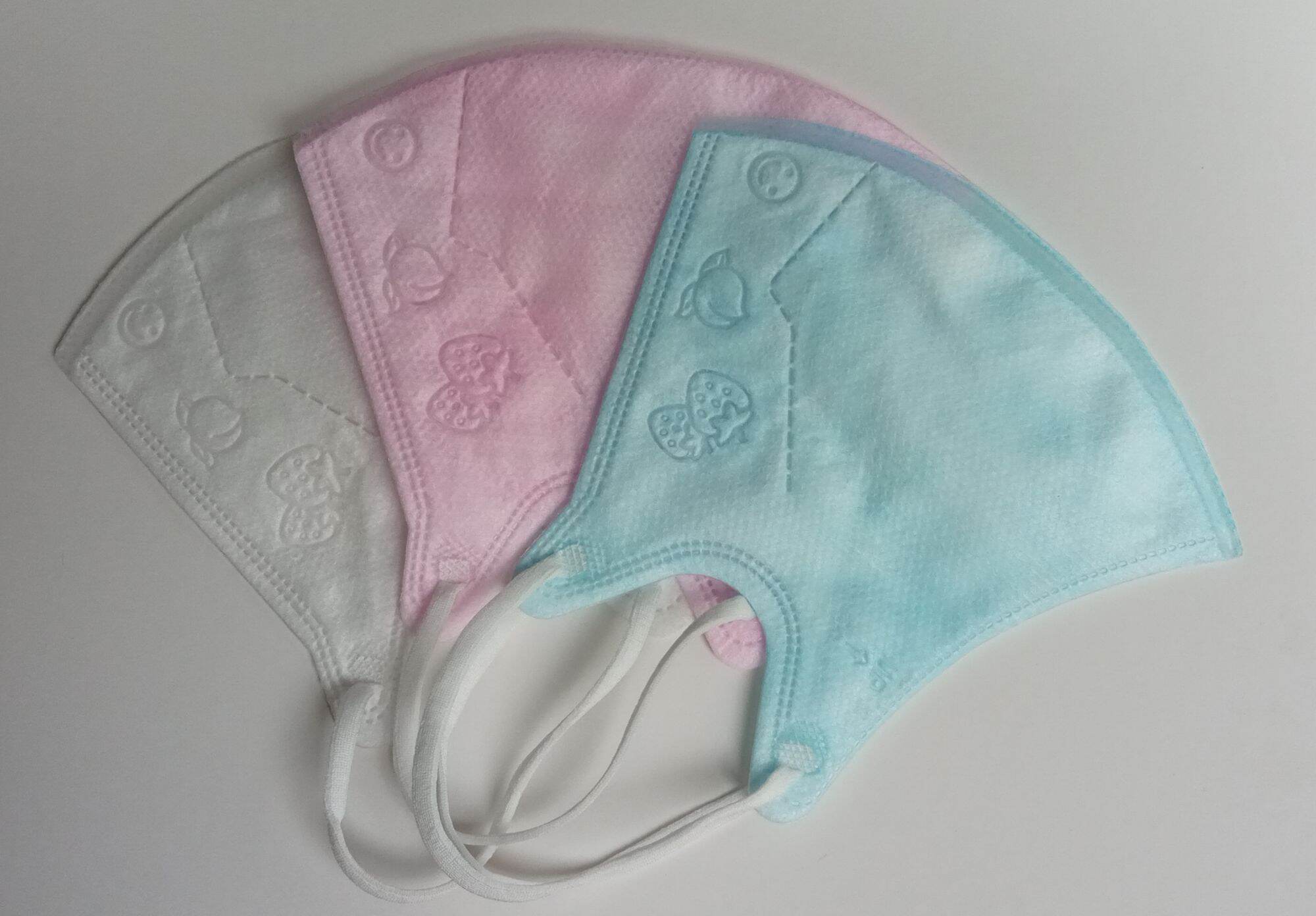 Khẩu trang 3D trẻ em Pkeiyo (hộp 10cái)
