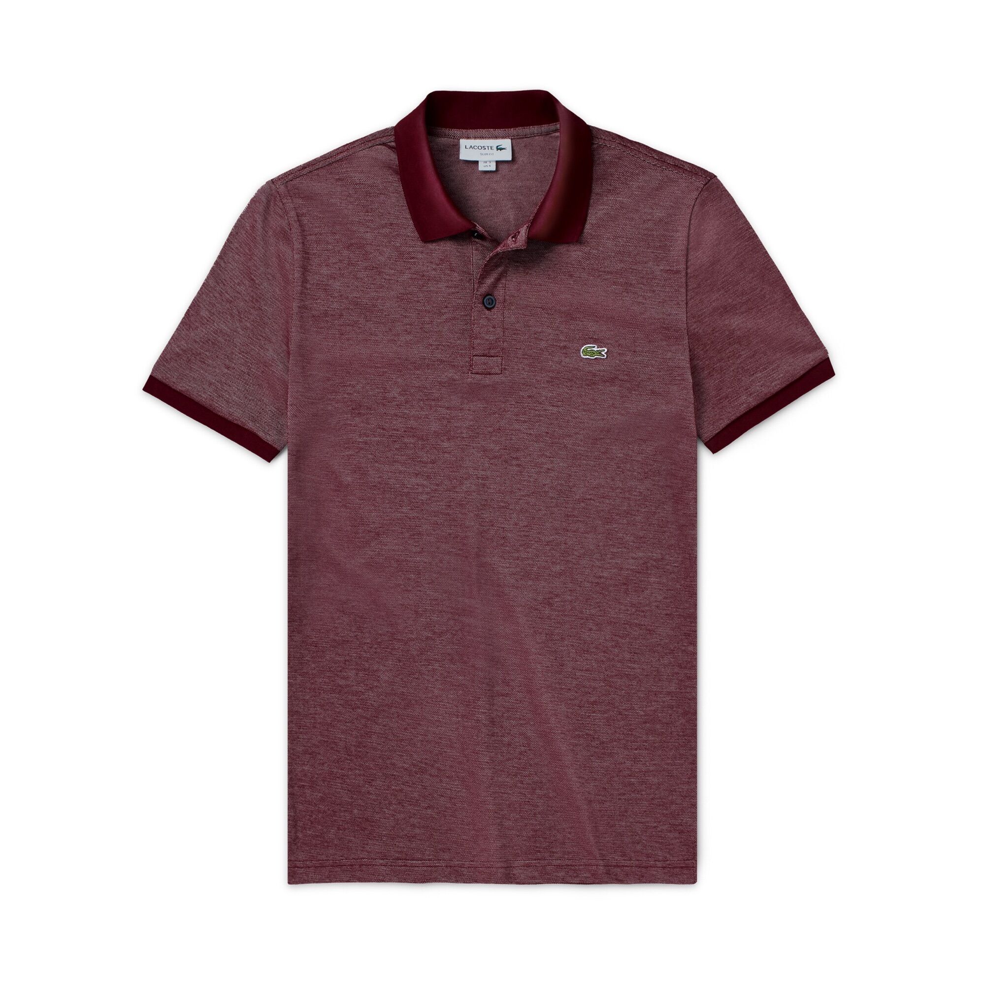 Áo thun có cổ nam La.co..te - Vải cotton