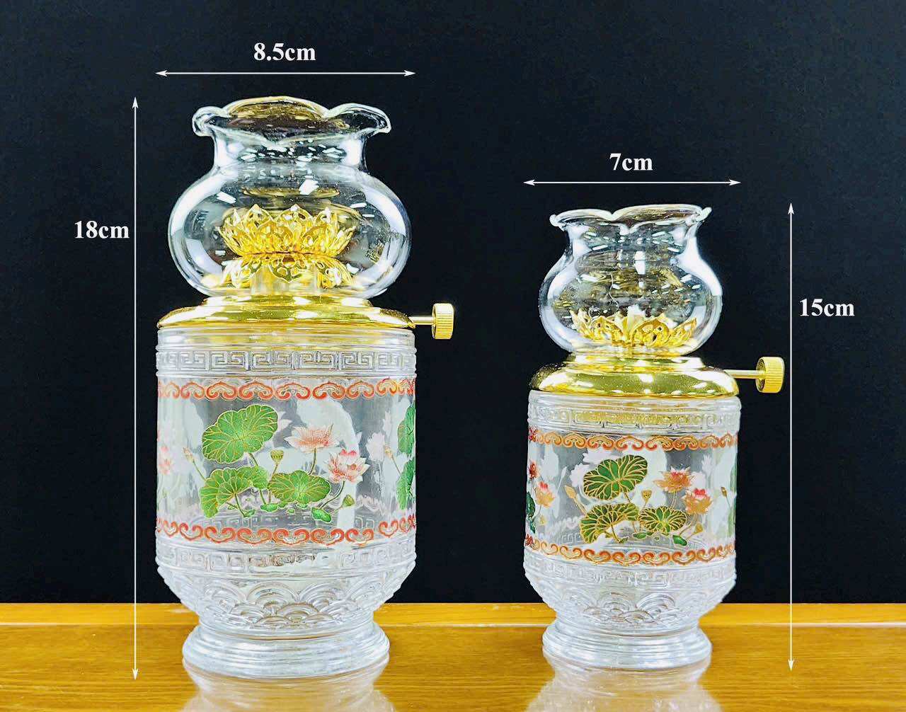 ĐÈN DẦU CÁT TƯỜNG - ĐÈN DẦU LƯU LY - ĐÈN THẮP DẦU