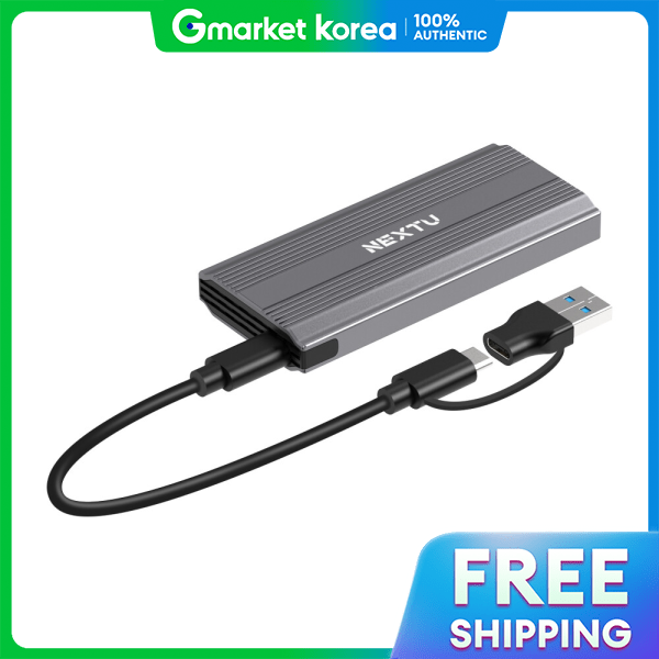 NEXTU | Haslan Usb-C Nvme Ngff Compatible M.2 External Ssd Case M2362-Combo Giá 454,800 Đồng*Miễn phí vận chuyển
