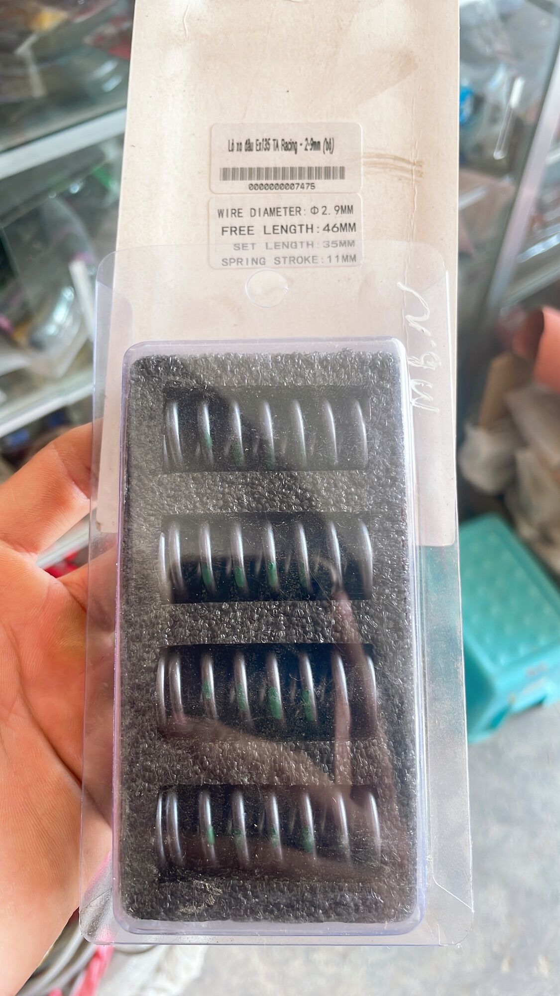 Lò xo đầu ex 135 2.9 ta