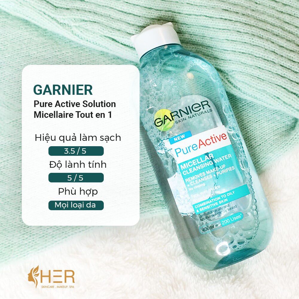 Tẩy trang garnier bản Pháp