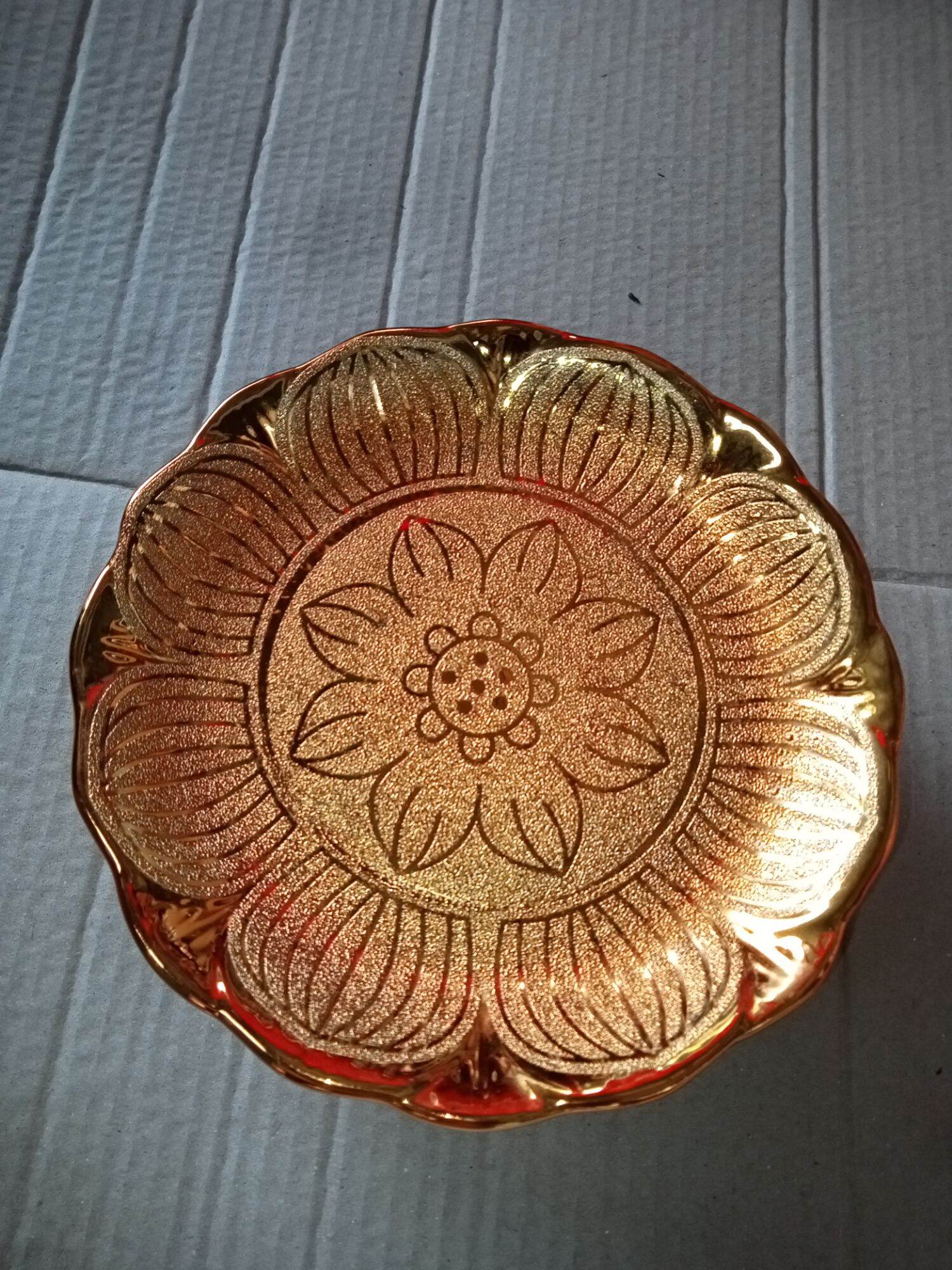 Đĩa thờ cúng kim sa