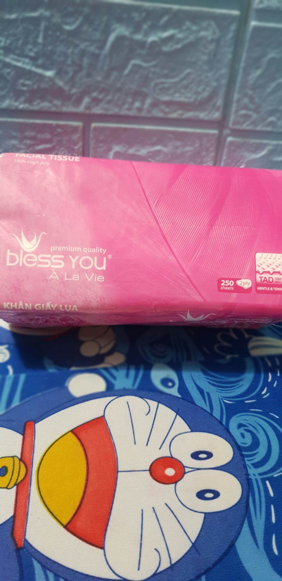 Khăn giấy lụa Bless you 250 tờ