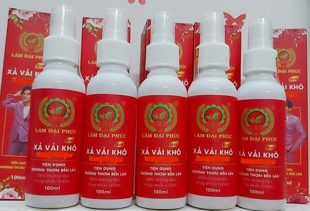 NƯỚC XỊT XẢ VẢI KHÔ - LÂM ĐẠI PHÚC