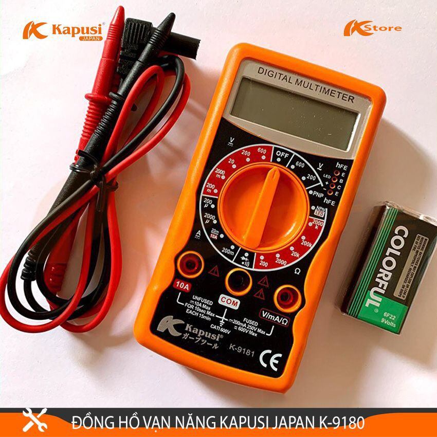 Đồng hồ vạn năng điện tử,AMPE kìm đồng hồ đo dòng điện Kapusi