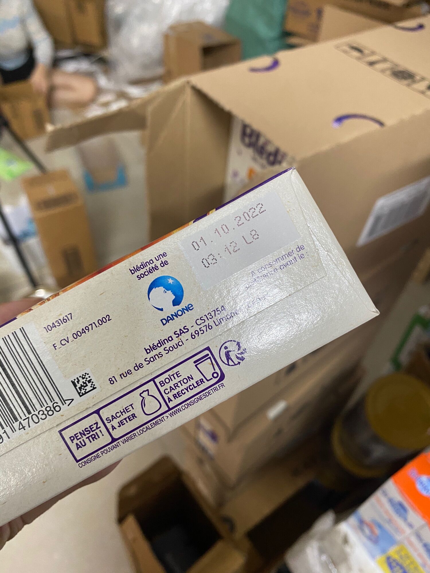 Bột lắc Bledina vị Cà rốt đêm cho bé từ 6m