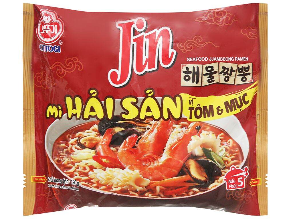 Mỳ Hàn Quốc Ottogi. Combo 3(20 gói 4 loại)