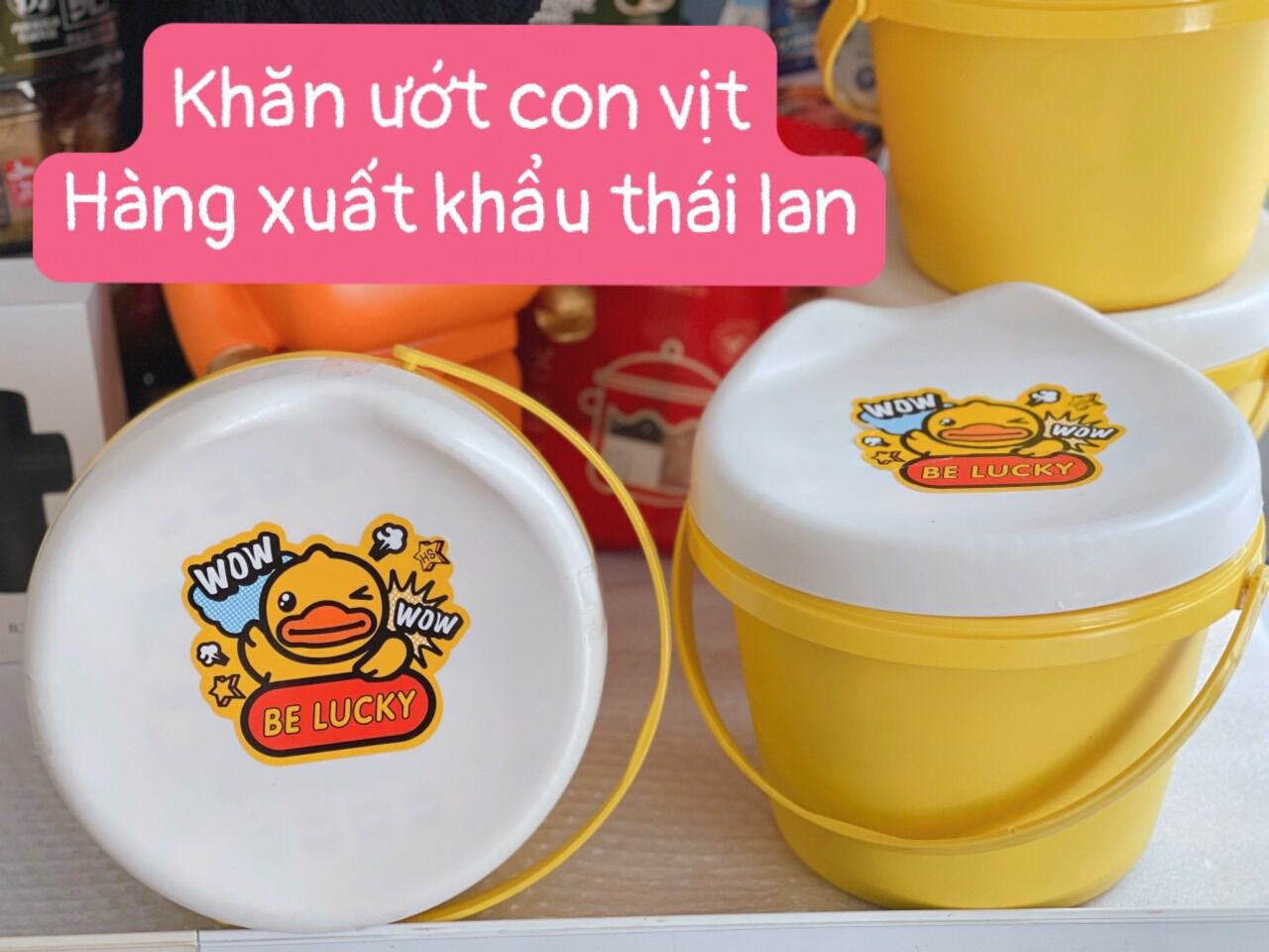 Khăn ướt con vịt