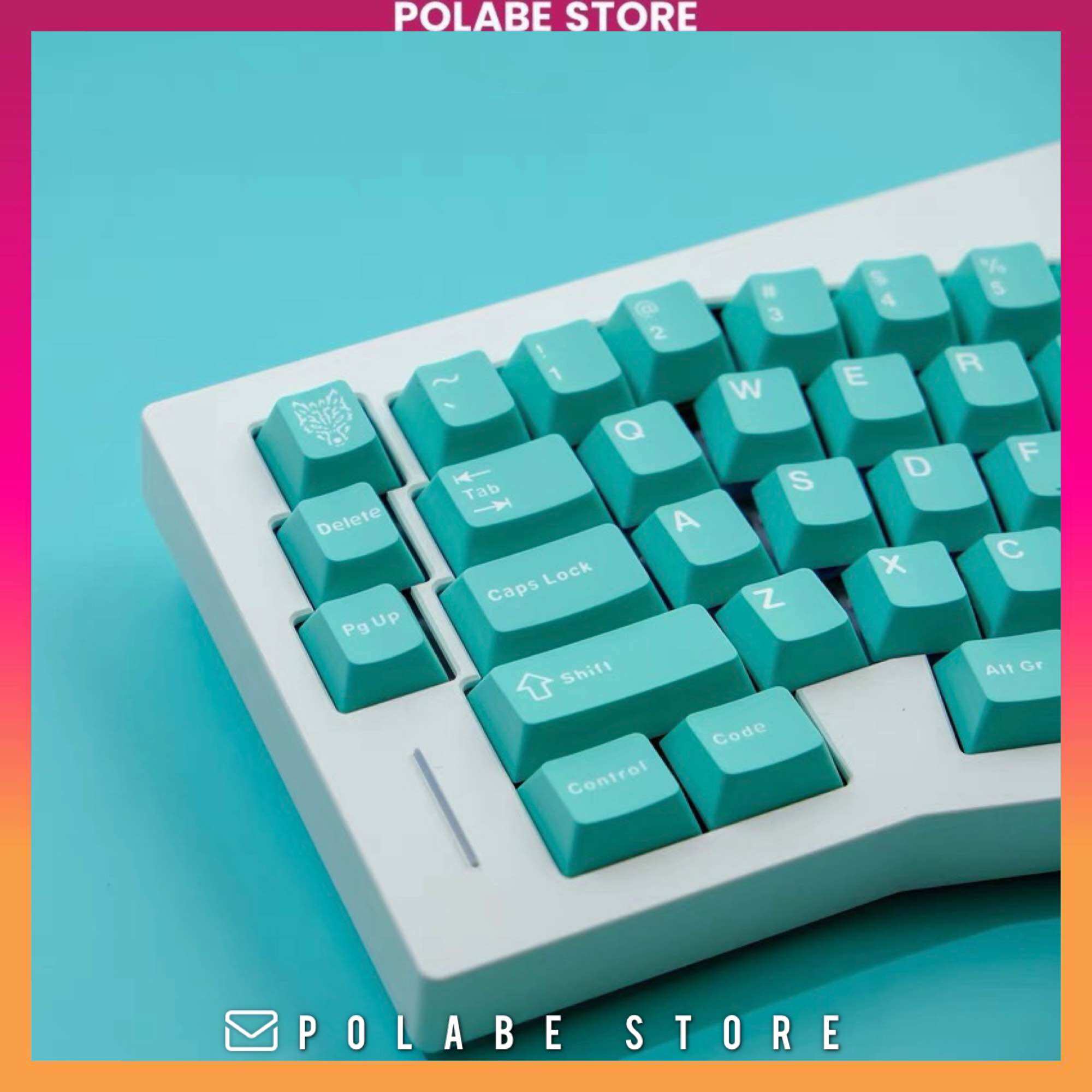 Keycap Cherry Aifei Tiffani Pyga Keycap Cherry profile bàn phím cơ Polabe Store