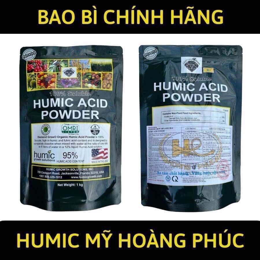 Phân bón kích rễ Humic Acid Powder NK trực tiếp từ Mỹ 1Kg