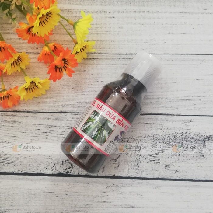 Nước màu dừa Bến Tre chai 100ml (loại 1)