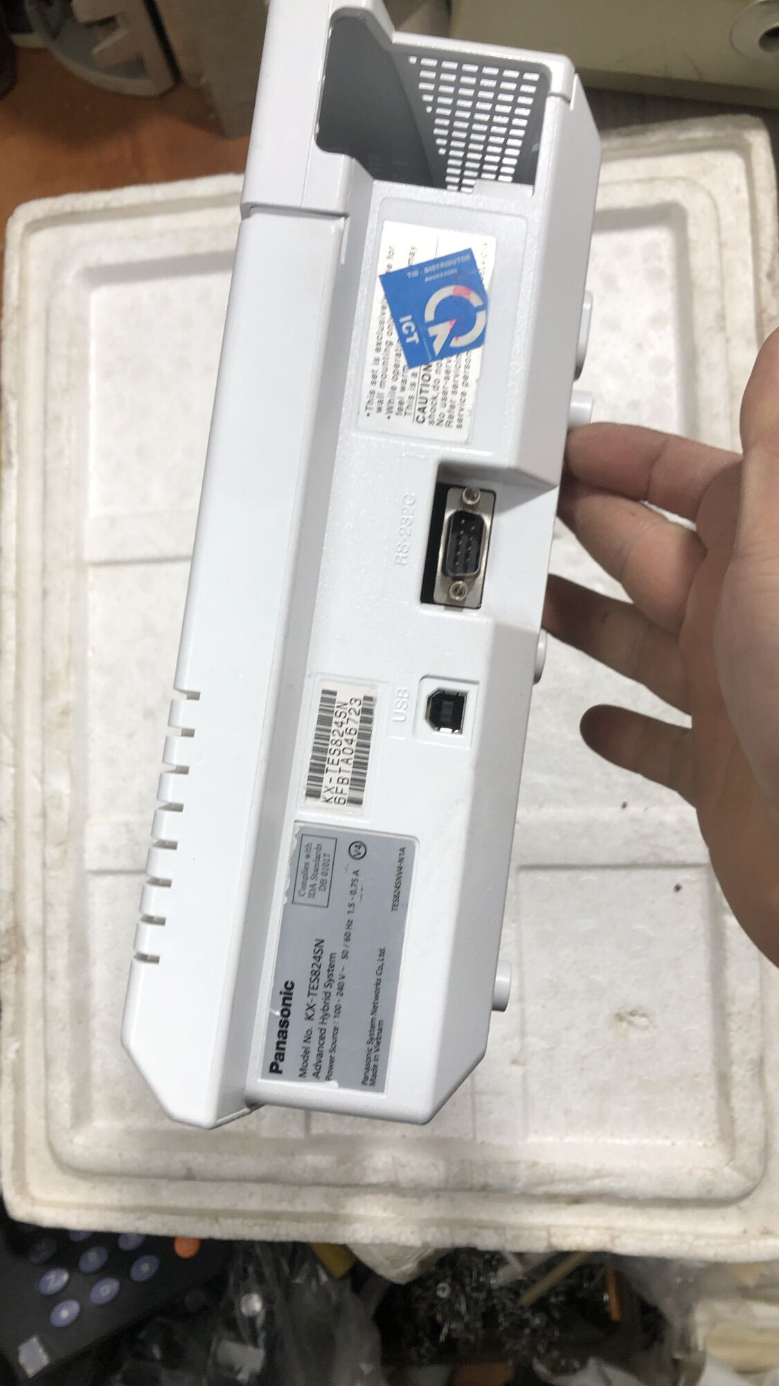 [Miễn Phí Lập Trình]Tổng Đài Nội Bộ PANASONIC KX-TES824  3 Co 16 Ext