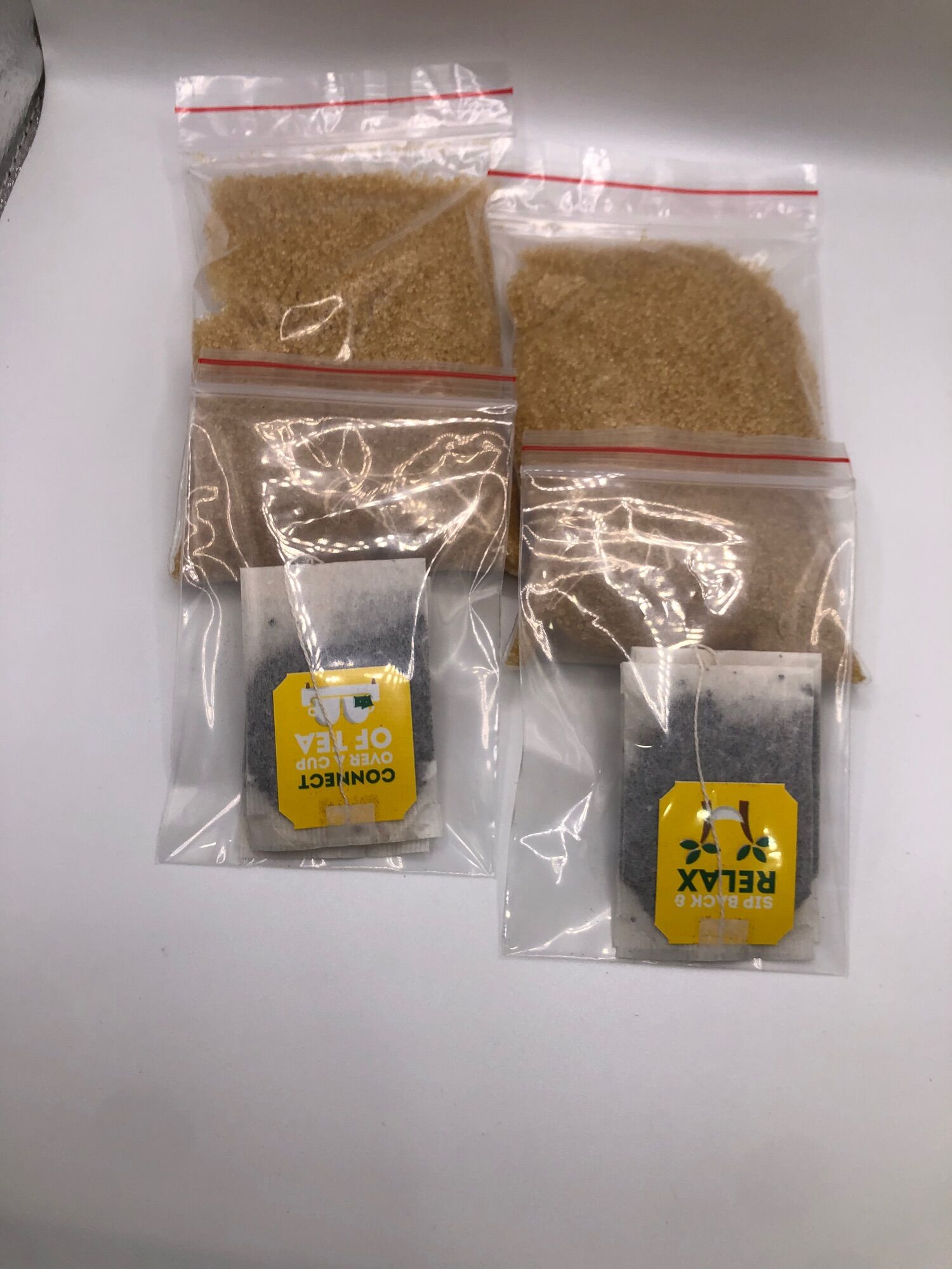 Set trà lipton + đường mía nuôi Scoby làm trà Kombucha