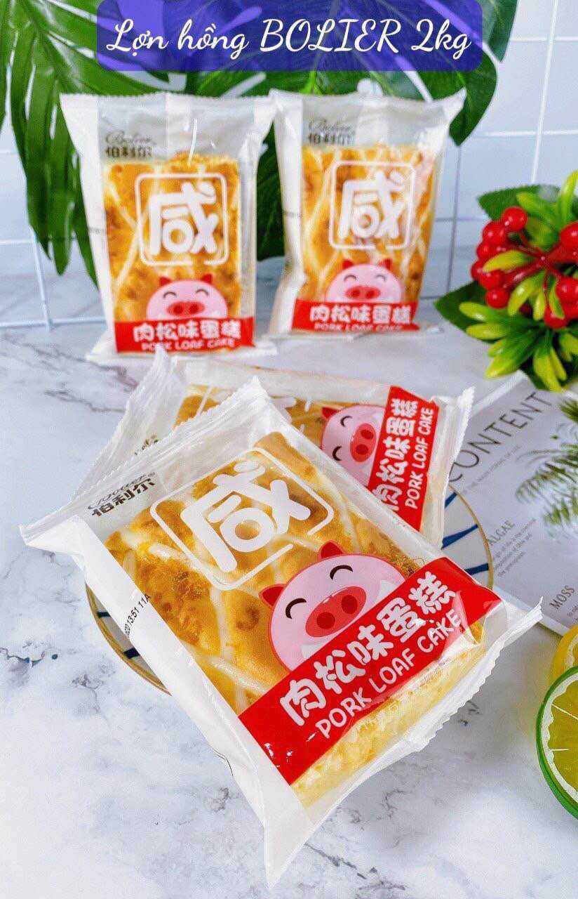 Bánh bông Lan con heo hông