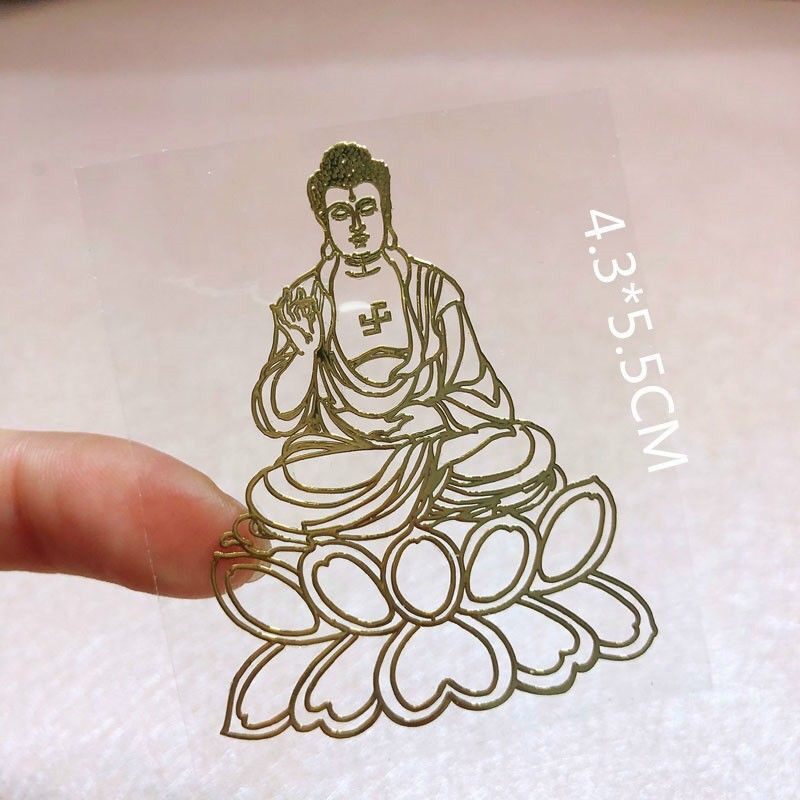 MIẾNG DÁN HÌNH PHẬT, MIẾNG DÁN HÌNH HOA SEN ( 7 MẪU)